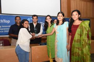 Sahridaya College won Women in Technology Special Prize for their product Chitowrapper