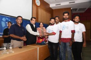 Saitgits College Kottayam won Second Prize for their Automated Appam Maker